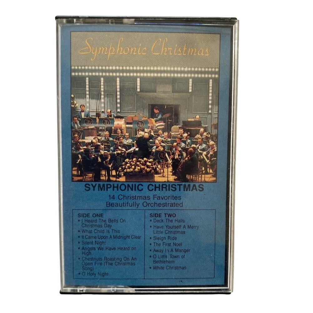 Symphonic Christmas Holiday Music Audio Cassette 14 Favorites 1987 u